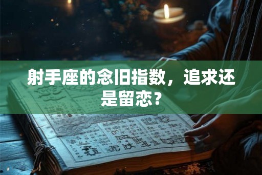 射手座的念旧指数，追求还是留恋？