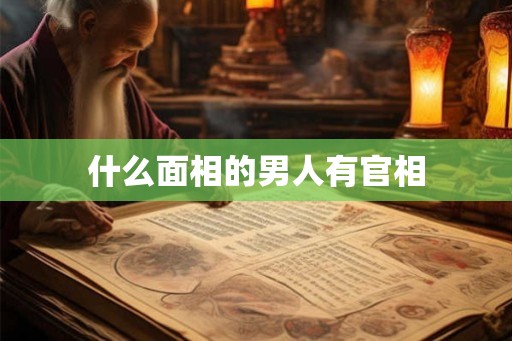 什么面相的男人有官相 什么面相的男人有官相