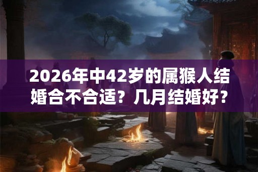 2026年中42岁的属猴人结婚合不合适?几月结婚好? 2026年中42岁的属猴人结婚合不合适?几月结婚好?