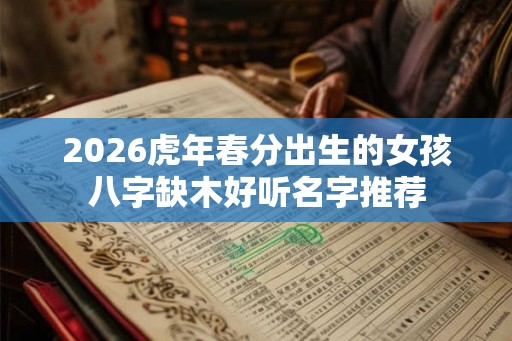 2026虎年春分出生的女孩八字缺木好听名字推荐