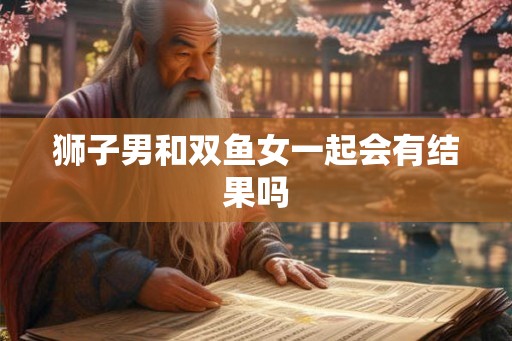 狮子男和双鱼女一起会有结果吗