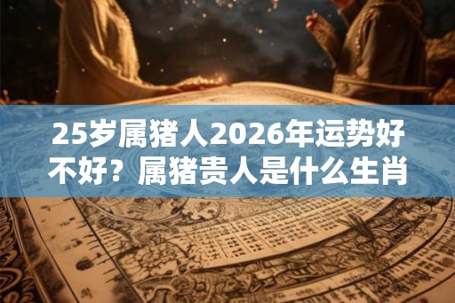 25岁属猪人2026年运势好不好？属猪贵人是什么生肖？