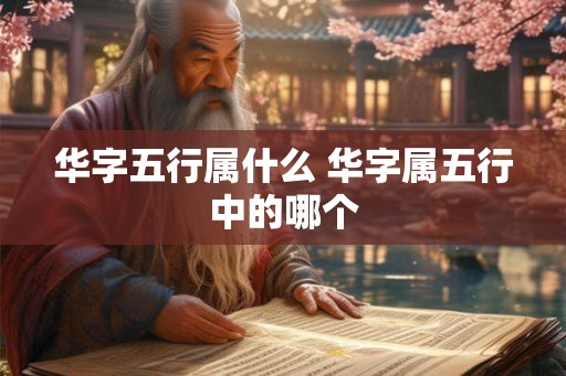 华字五行属什么 华字属五行中的哪个