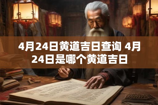 4月24日黄道吉日查询 4月24日是哪个黄道吉日 4月24日黄道吉日查询 4月24日是哪个黄道吉日