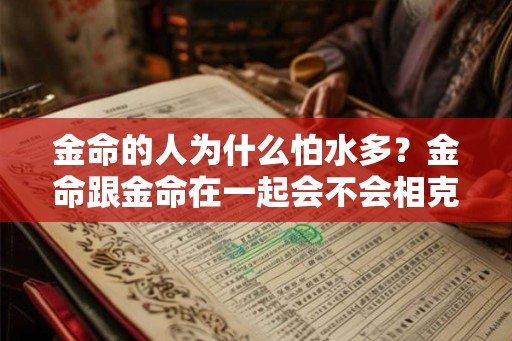 金命的人为什么怕水多？金命跟金命在一起会不会相克？