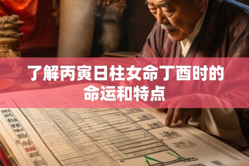 了解丙寅日柱女命丁酉时的命运和特点