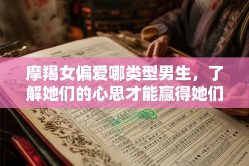 摩羯女偏爱哪类型男生，了解她们的心思才能赢得她们的心