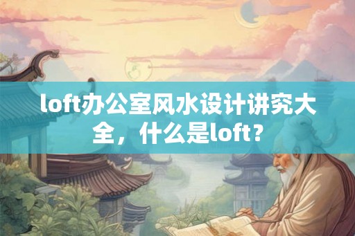 loft办公室风水设计讲究大全，什么是loft？