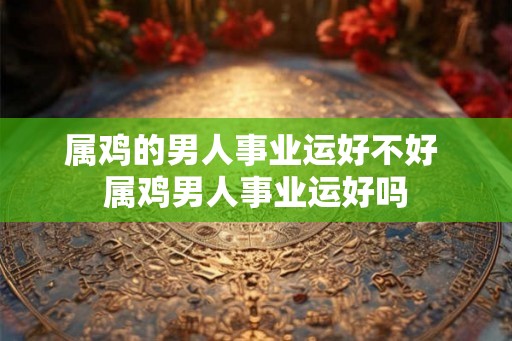 属鸡的男人事业运好不好 属鸡男人事业运好吗
