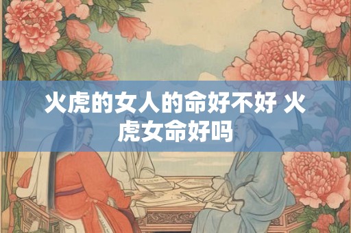 火虎的女人的命好不好 火虎女命好吗
