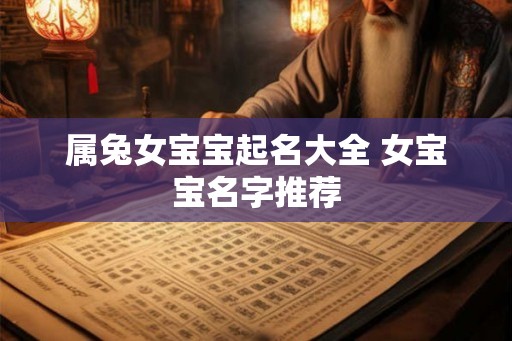 属兔女宝宝起名大全 女宝宝名字推荐 属兔女宝宝起名大全 女宝宝名字推荐