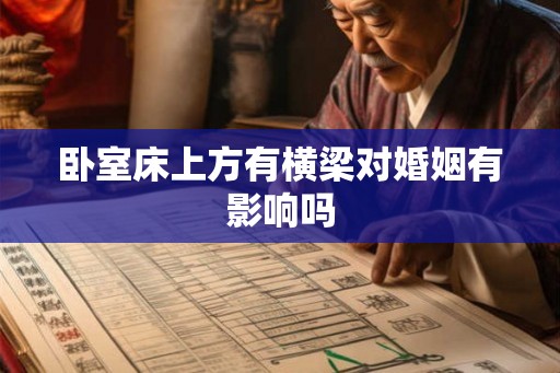 卧室床上方有横梁对婚姻有影响吗