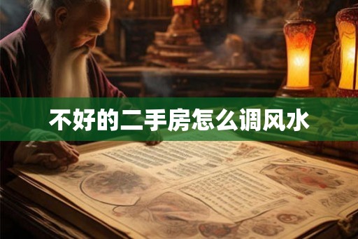 不好的二手房怎么调风水