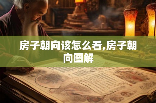 房子朝向该怎么看,房子朝向图解