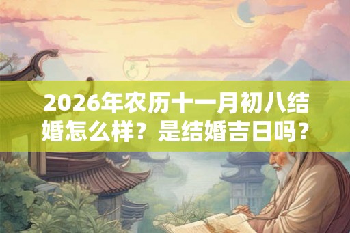 2026年农历十一月初八结婚怎么样？是结婚吉日吗？