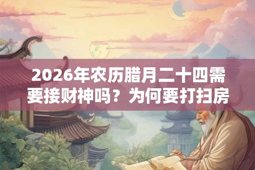 2026年农历腊月二十四需要接财神吗？为何要打扫房子？