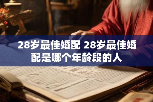 28岁最佳婚配 28岁最佳婚配是哪个年龄段的人