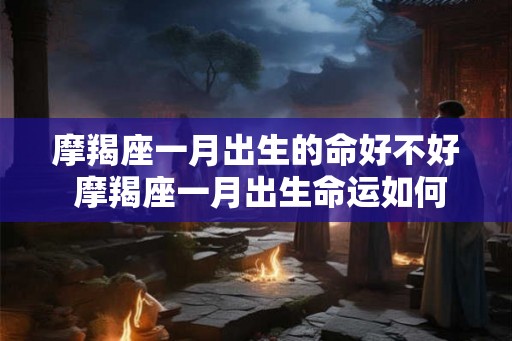 摩羯座一月出生的命好不好 摩羯座一月出生命运如何