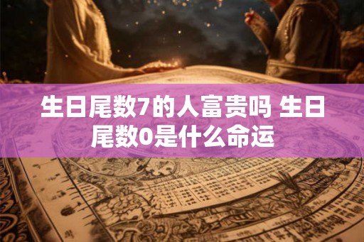 生日尾数7的人富贵吗 生日尾数0是什么命运