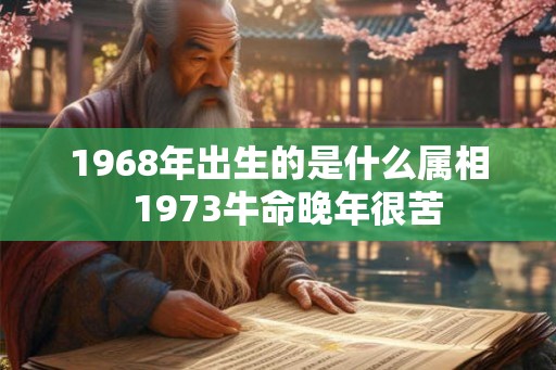 1968年出生的是什么属相  1973牛命晚年很苦