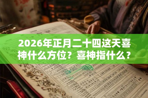 2026年正月二十四这天喜神什么方位？喜神指什么？
