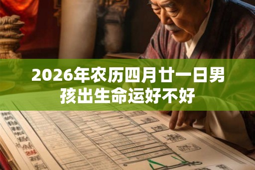 2026年农历四月廿一日男孩出生命运好不好