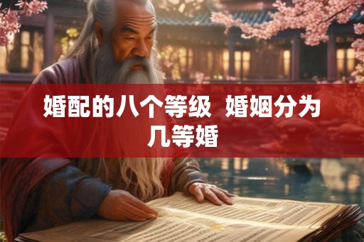 婚配的八个等级  婚姻分为几等婚