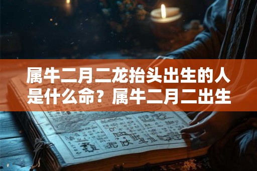 属牛二月二龙抬头出生的人是什么命？属牛二月二出生好不好