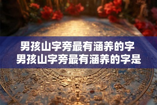 男孩山字旁最有涵养的字 男孩山字旁最有涵养的字是什么