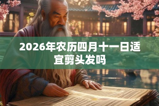 2026年农历四月十一日适宜剪头发吗