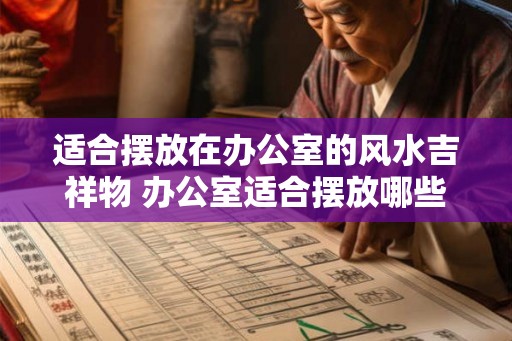 适合摆放在办公室的风水吉祥物 办公室适合摆放哪些风水吉祥物