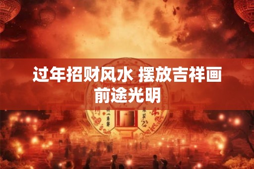 过年招财风水 摆放吉祥画前途光明