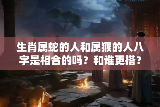生肖属蛇的人和属猴的人八字是相合的吗？和谁更搭？