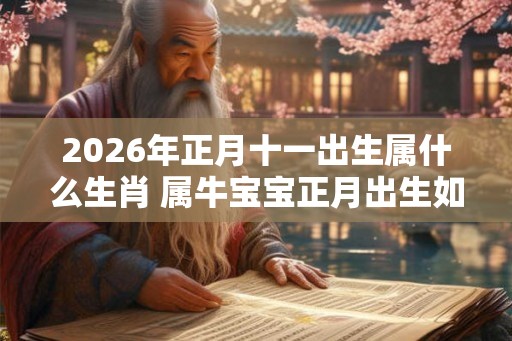 2026年正月十一出生属什么生肖 属牛宝宝正月出生如何