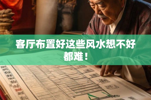 客厅布置好这些风水想不好都难! 客厅布置好这些风水想不好都难!