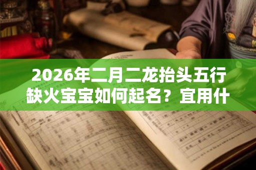 2026年二月二龙抬头五行缺火宝宝如何起名？宜用什么字？