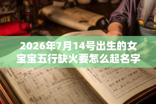 2026年7月14号出生的女宝宝五行缺火要怎么起名字