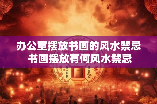 办公室摆放书画的风水禁忌 书画摆放有何风水禁忌