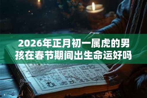 2026年正月初一属虎的男孩在春节期间出生命运好吗？