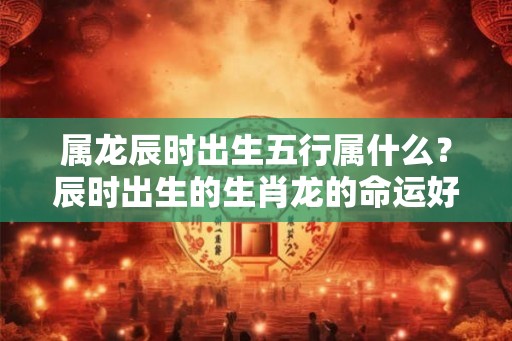 属龙辰时出生五行属什么？辰时出生的生肖龙的命运好不好？