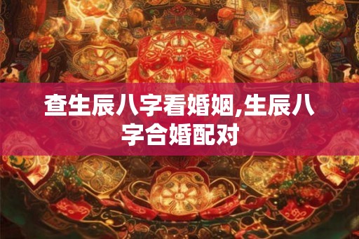查生辰八字看婚姻,生辰八字合婚配对 查生辰八字看婚姻,生辰八字合婚配对