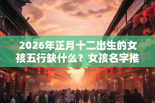 2026年正月十二出生的女孩五行缺什么?女孩名字推荐 2026年正月十二出生的女孩五行缺什么?女孩名字推荐