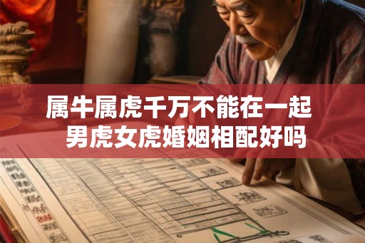 属牛属虎千万不能在一起  男虎女虎婚姻相配好吗