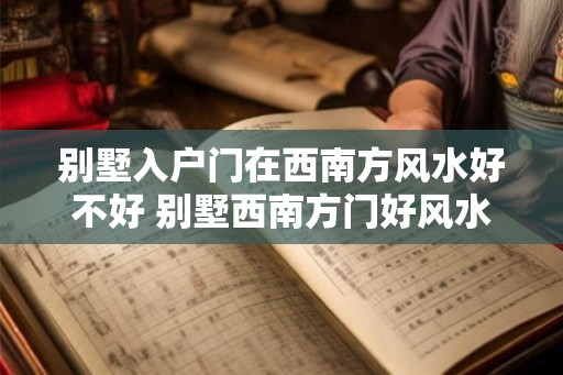 别墅入户门在西南方风水好不好 别墅西南方门好风水