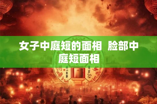 女子中庭短的面相 脸部中庭短面相 女子中庭短的面相 脸部中庭短面相