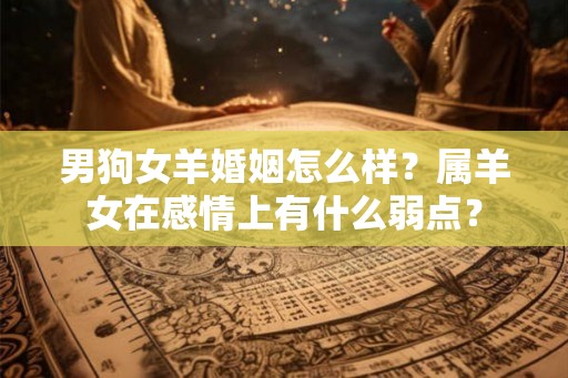 男狗女羊婚姻怎么样？属羊女在感情上有什么弱点？