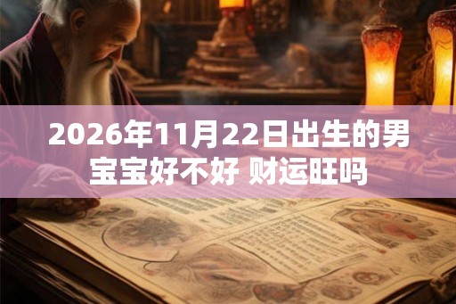 2026年11月22日出生的男宝宝好不好 财运旺吗