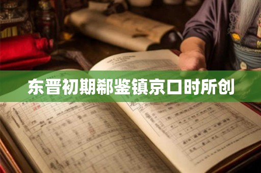 东晋初期郗鉴镇京口时所创