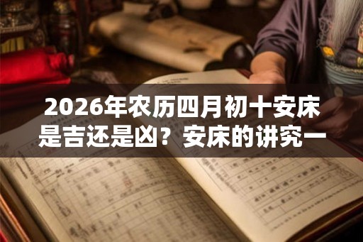 2026年农历四月初十安床是吉还是凶？安床的讲究一览表！