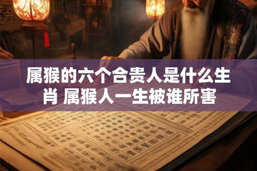 属猴的六个合贵人是什么生肖 属猴人一生被谁所害